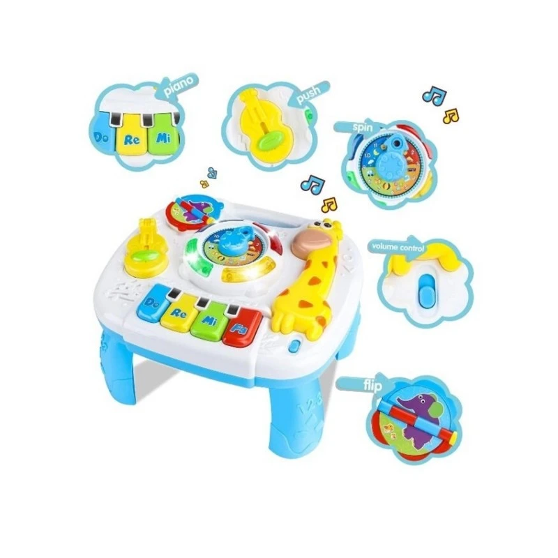 Интерактивна масичка MalPlay, 2 в 1, Жирафче