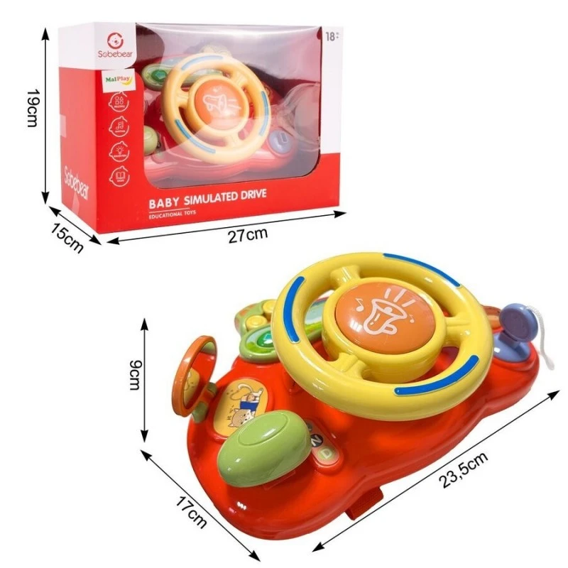 Музикален волан тренажор MalPlay