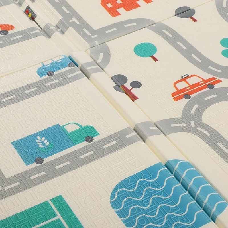 Дебело килимче за игра Ricokids - Лунапарк - 180 х 200 х 1.5 cm