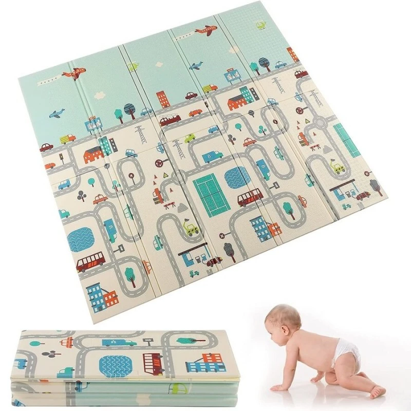 Дебело килимче за игра Ricokids - Лунапарк - 180 х 200 х 1.5 cm