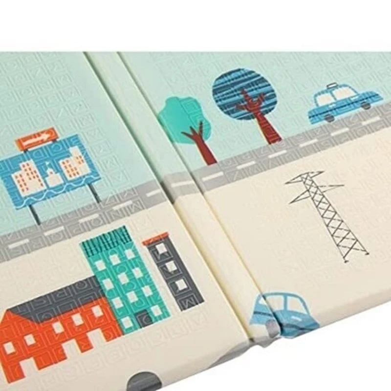 Дебело килимче за игра Ricokids - Лунапарк - 180 х 200 х 1.5 cm