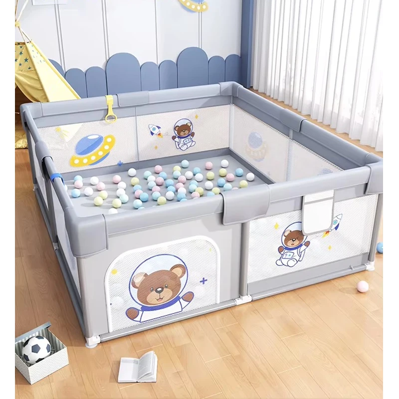 Детска Кошара За Игра Мече, 120 х 120 см