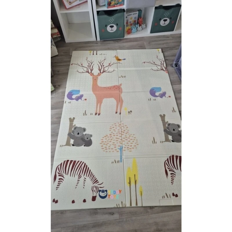 Комплект Кошара за игра с килимче, топки и дръжки - 1.20м х 1.80м