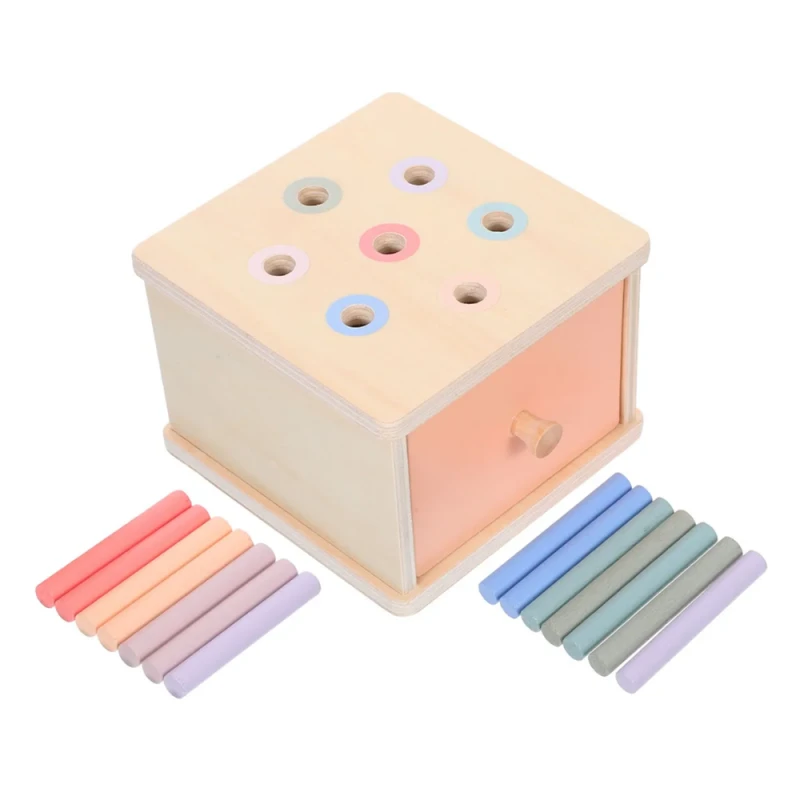 Монтесори чекмедже за сортиране с цилиндри, MalPlay