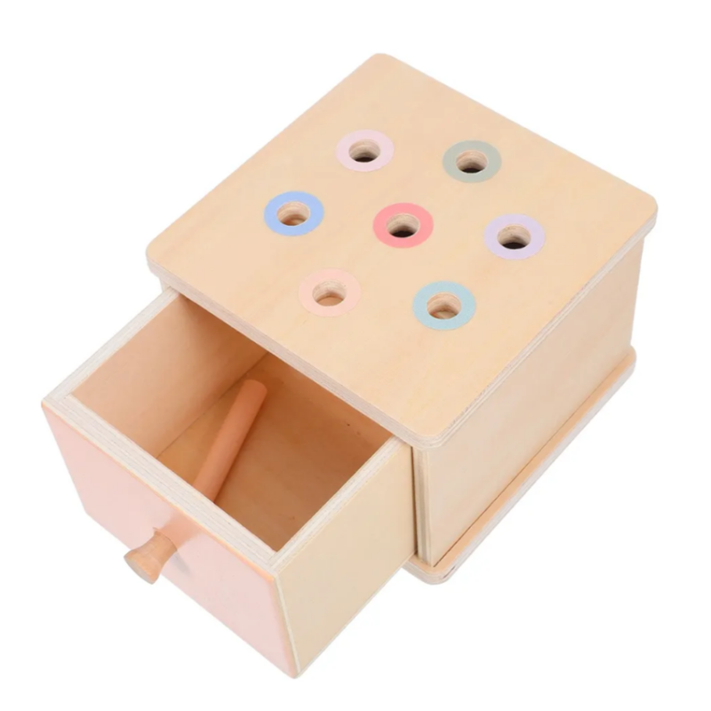 Монтесори чекмедже за сортиране с цилиндри, MalPlay