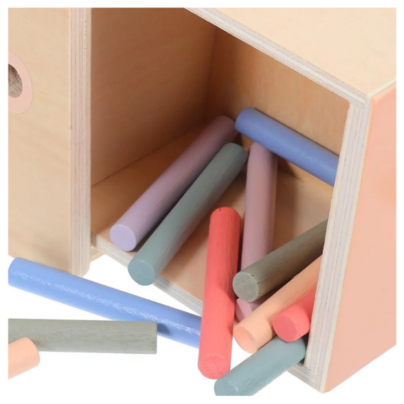 Монтесори чекмедже за сортиране с цилиндри, MalPlay