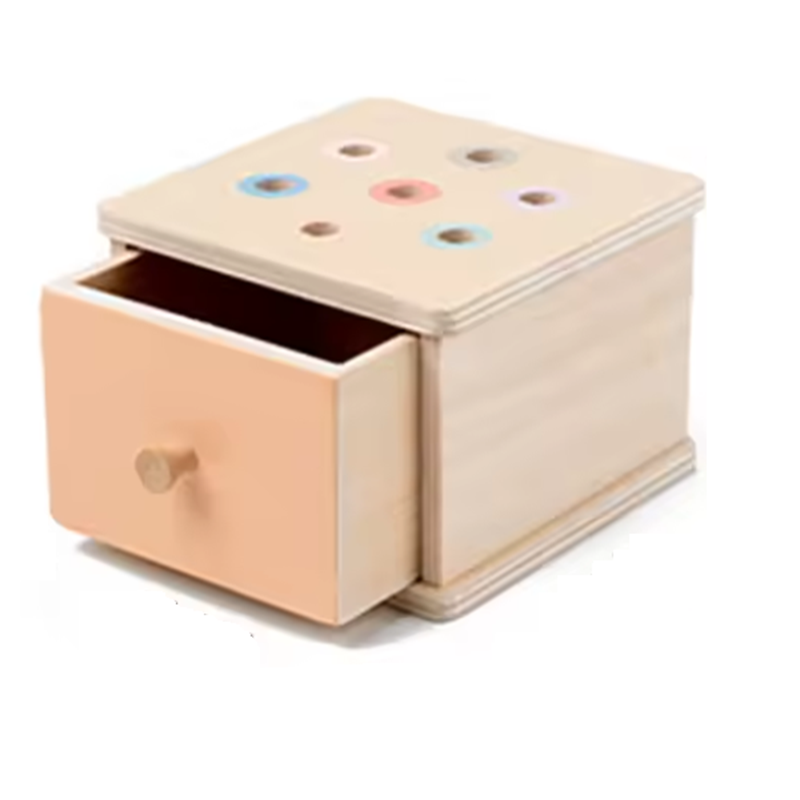 Монтесори чекмедже за сортиране с цилиндри, MalPlay