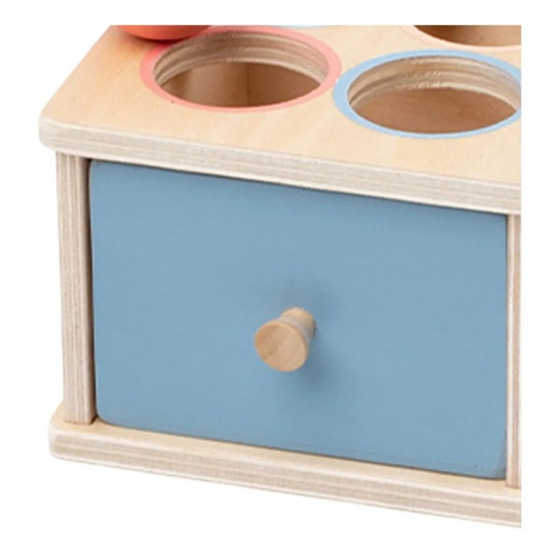 Образователна Монтесори кутия  - чекмедже с топчета, MalPlay