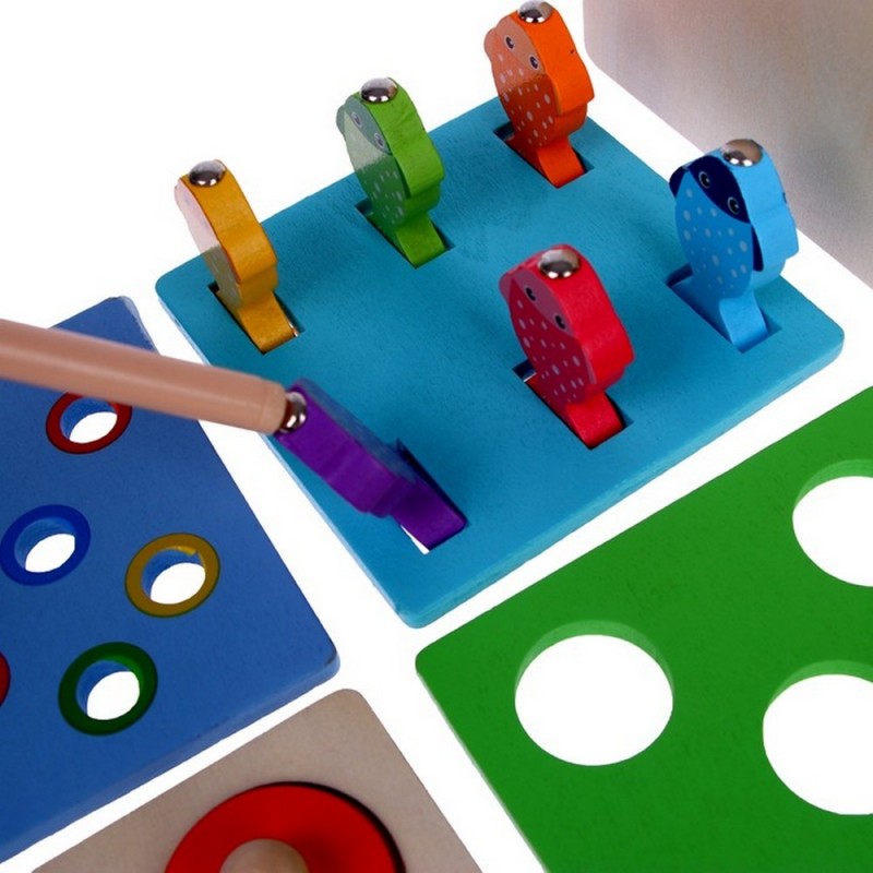 Монтесори сортер - 5 в 1, MalPlay