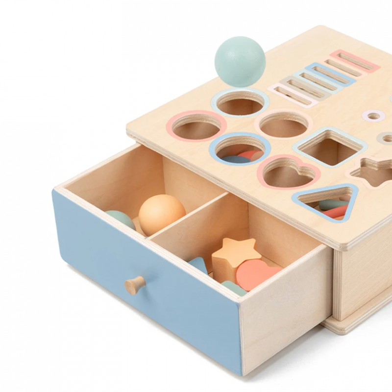 Монтесори образователна кутия - 4 в 1
