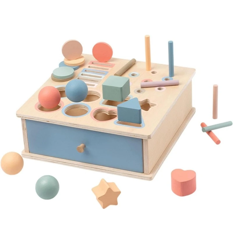 Монтесори образователна кутия - 4 в 1