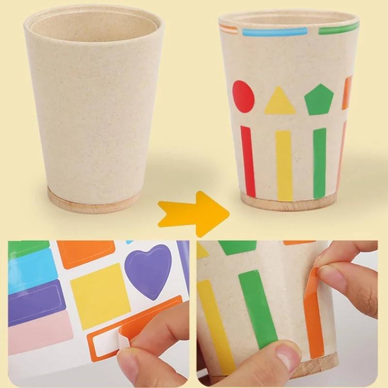 Монтесори дървен сортер - Цветове, MalPlay