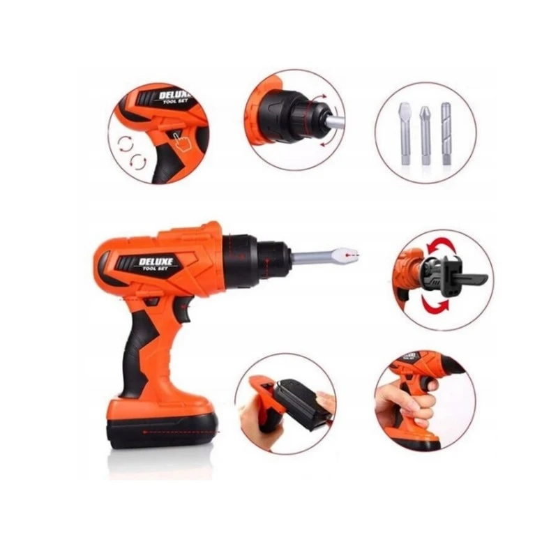 Голям куфар с инструменти MalPlay, 65 части