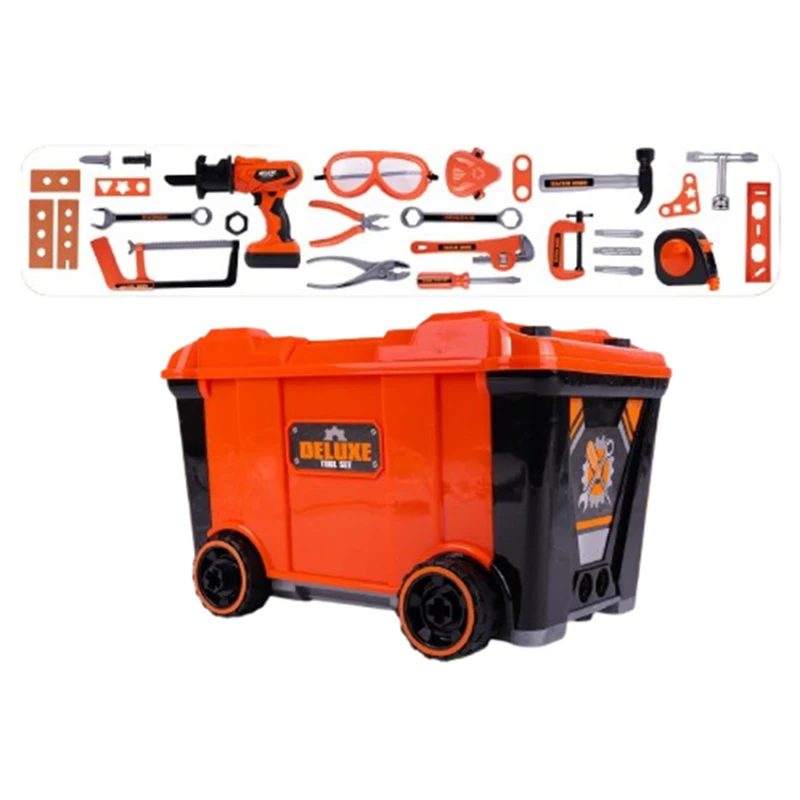 Голям куфар с инструменти MalPlay, 65 части