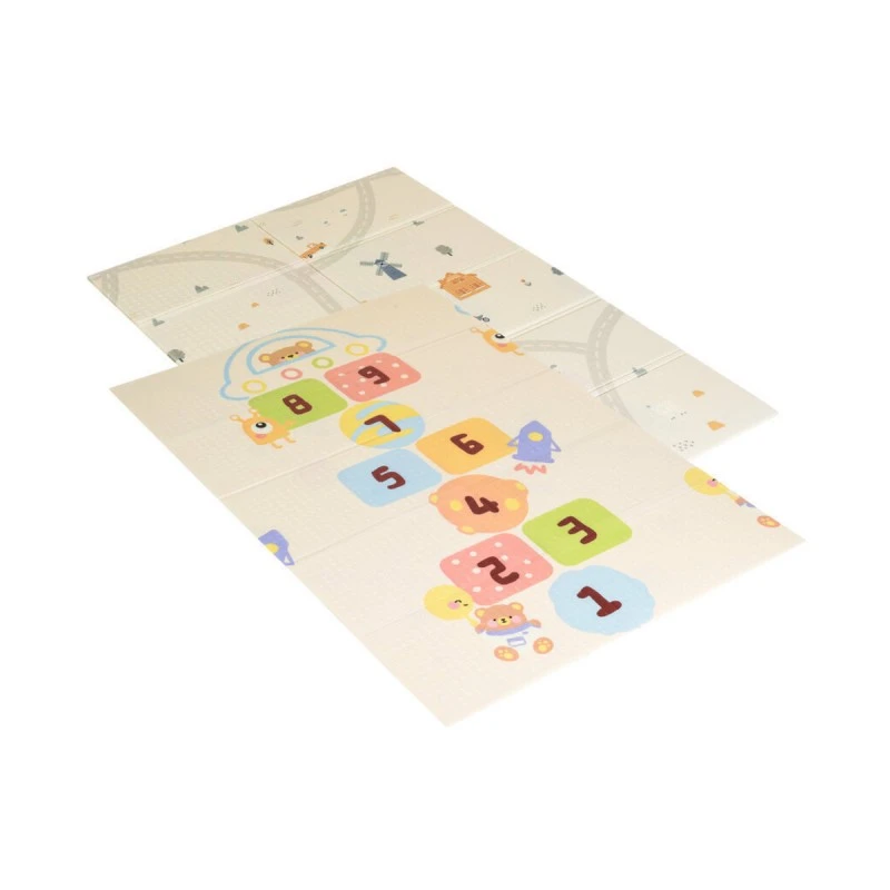 Комплект Кошара за игра с килимче, топки и дръжки - 1.20м х 1.60м