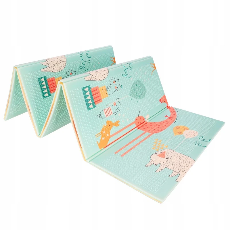 Килим за игра Ricokids, Жирафче с балони, Слонче, 180 х 200