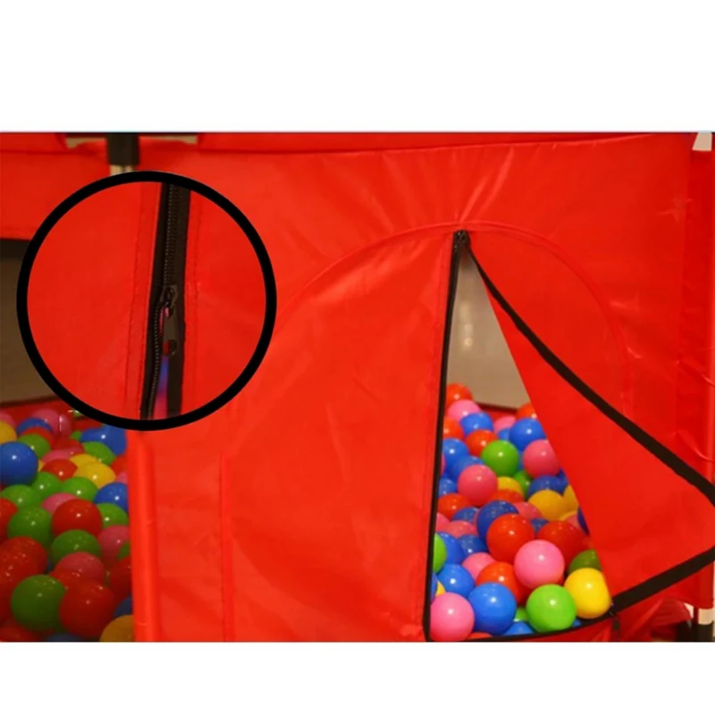 Малка кошара за игра JANSHOP, 125 х 110 х 64 см, Червена