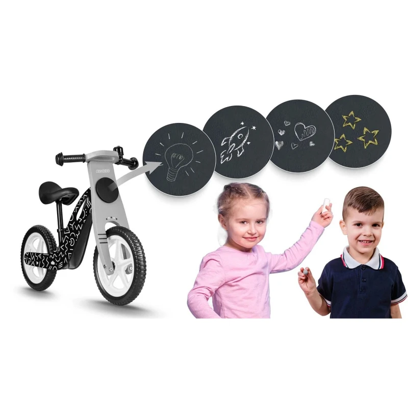 Дървено колело за баланс Ricokids