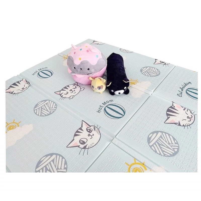 Дебело Килимче за игра MalPlay, Котета в планината, 180 х 200 х 1.5