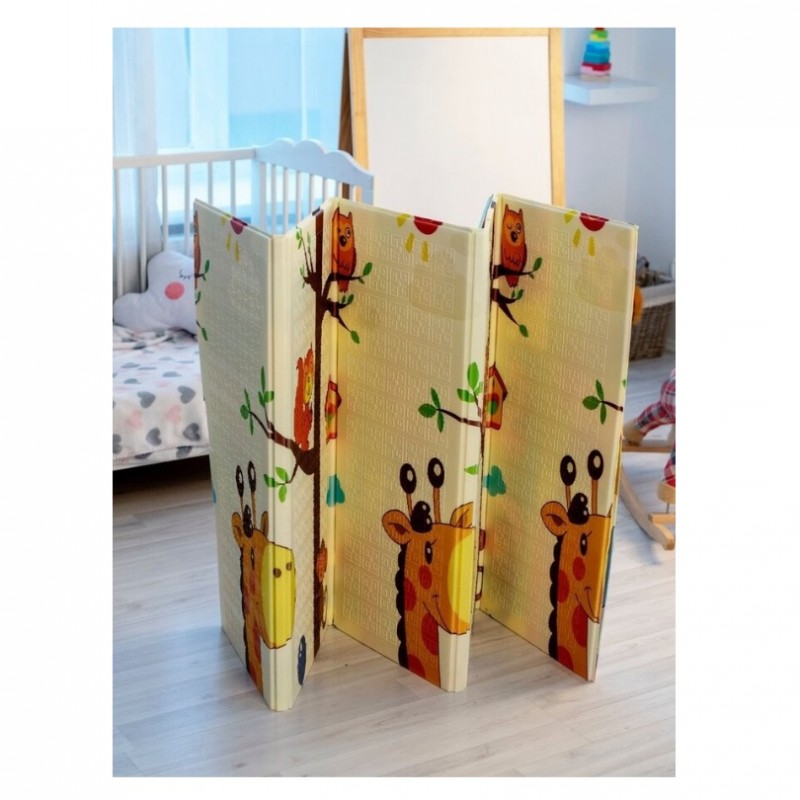Детски килим за игра Ricokids Животни, 180 х 200 х 1