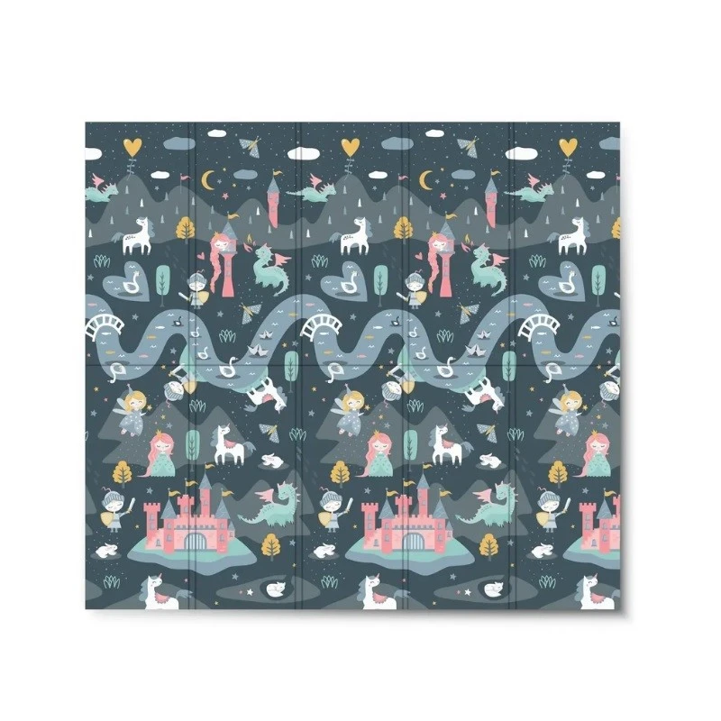 Детски килим NUKIDO, Принцеси, 180 х 200 х 1