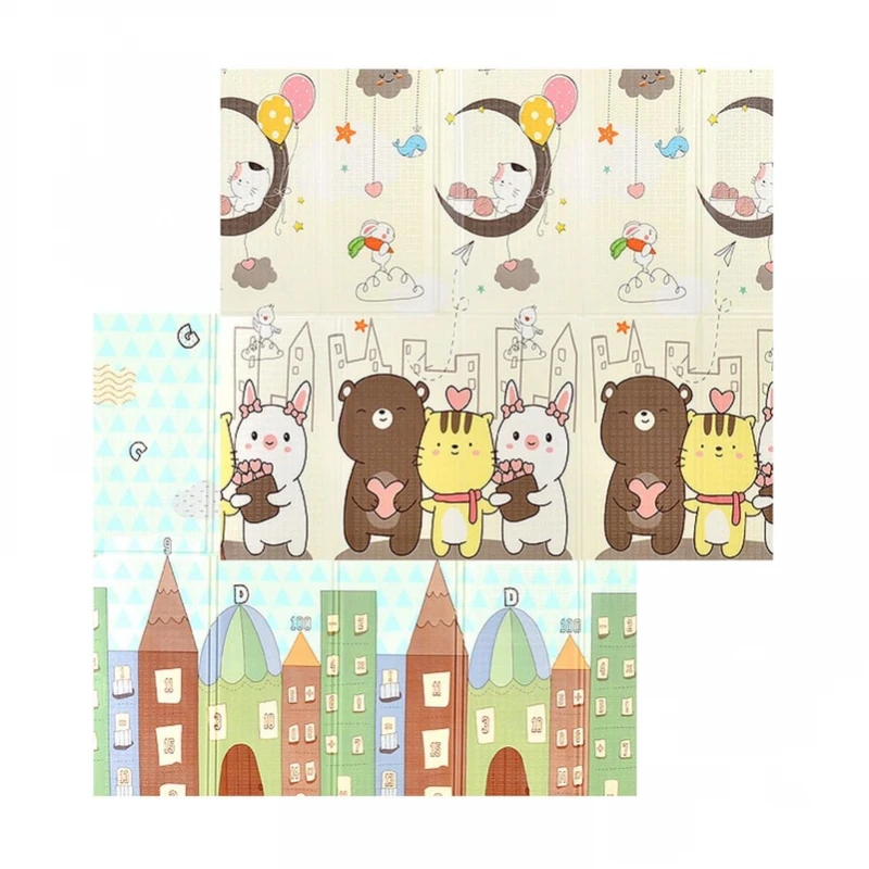 Детски килим за игра MalPlay, Приятели, 150 х 180 х 1