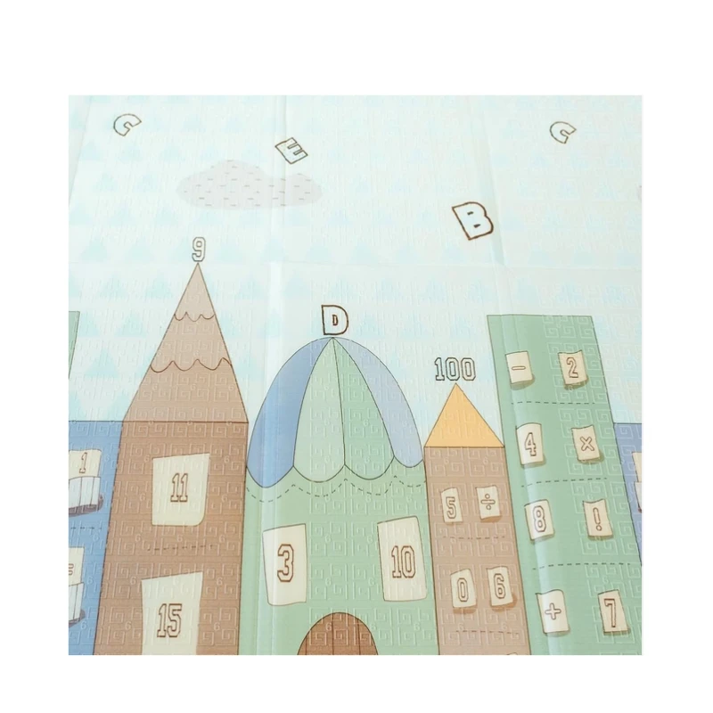 Детски килим за игра MalPlay, Приятели, 150 х 180 х 1