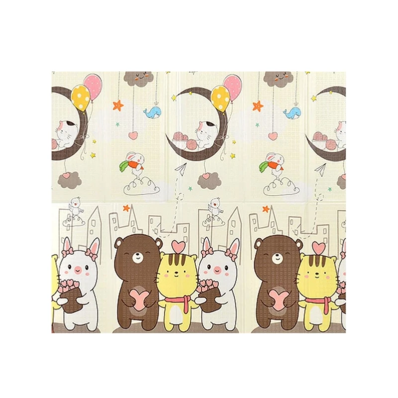 Детски килим за игра MalPlay, Приятели, 150 х 180 х 1