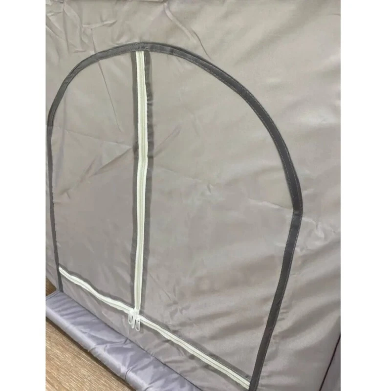 Детска Кошара За Игра JANSHOP, 125 х 110 х 64 см, Сив цвят