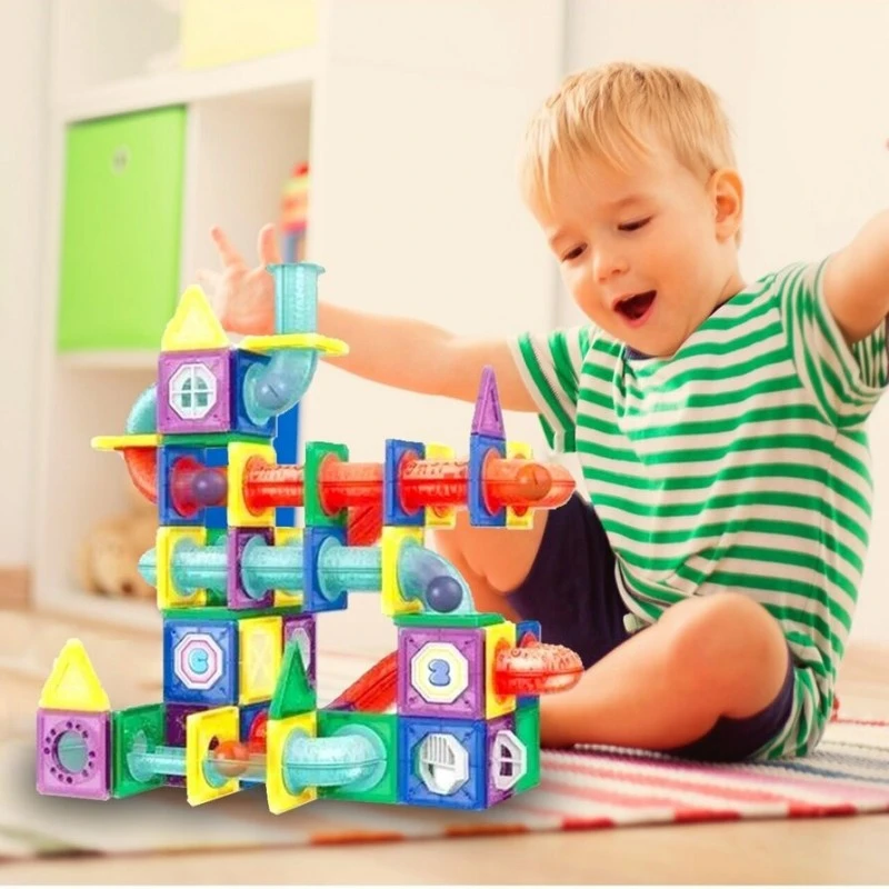 Магнитен конструктор MalPlay Magnet Blocks, 148 части