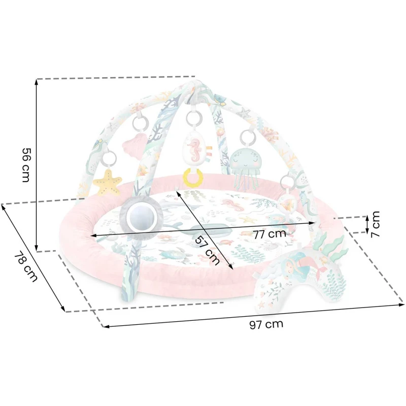 Активна гимнастика Nukido, Морско приключение в розово