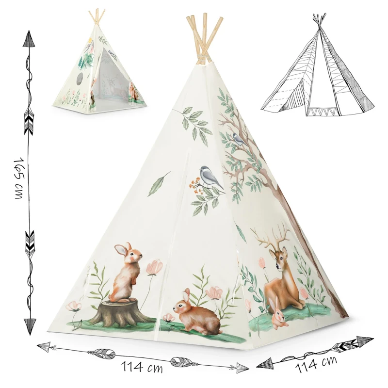 Палатка за игра Горско приключение, Ricokids