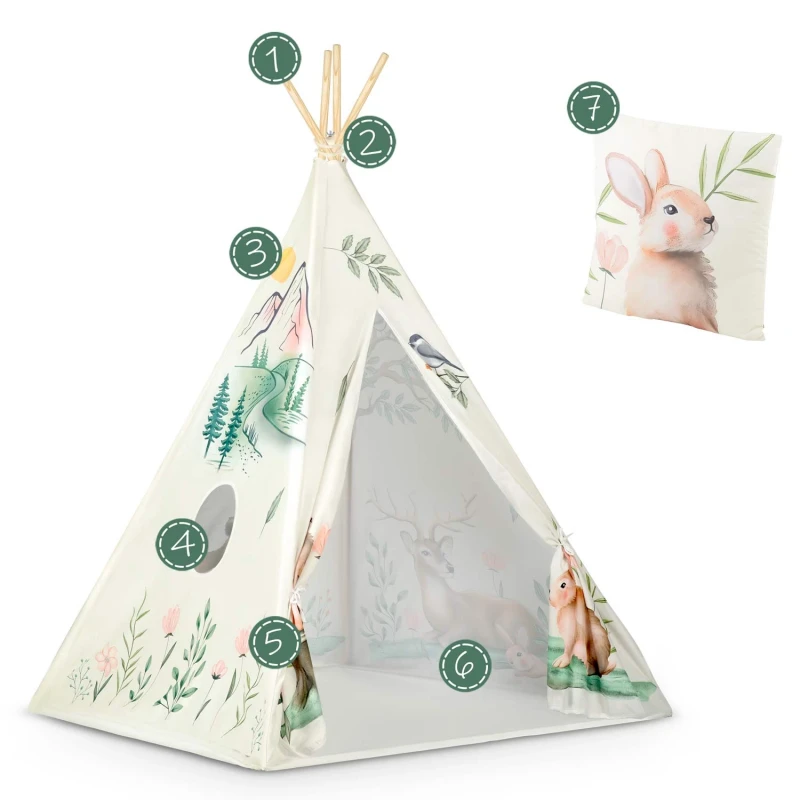 Палатка за игра Горско приключение, Ricokids