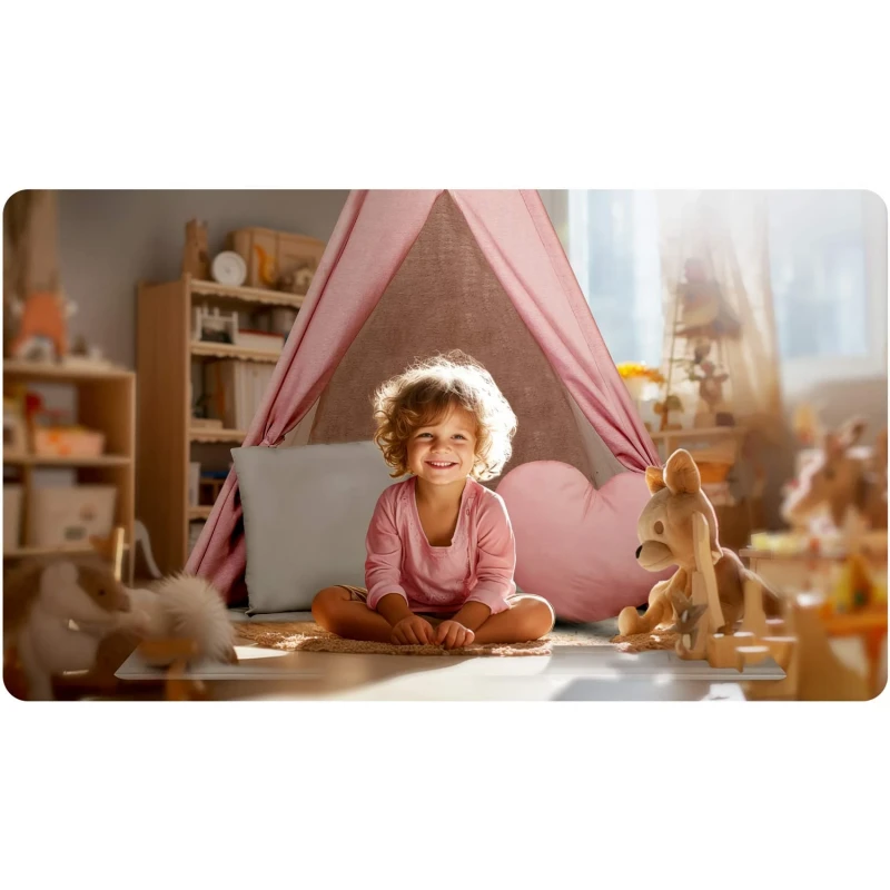 Детска палатка за игра Ricokids в розово