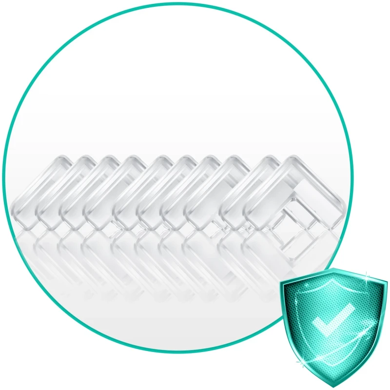 Силиконови протектори за ъгли Ricokids, 10 броя