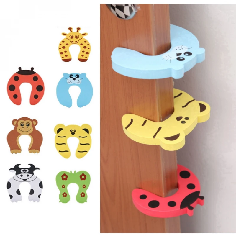 Стопери за врата, Комплект от 7 броя, Ricokids