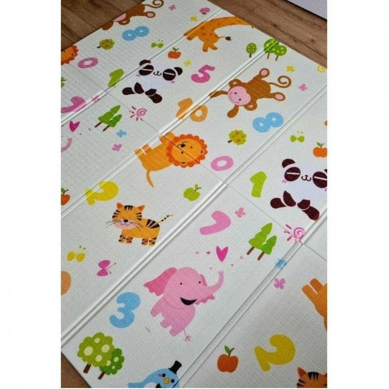 Детски килим Ricokids Весели животни/ Жирафче, 180 х 200 х 1