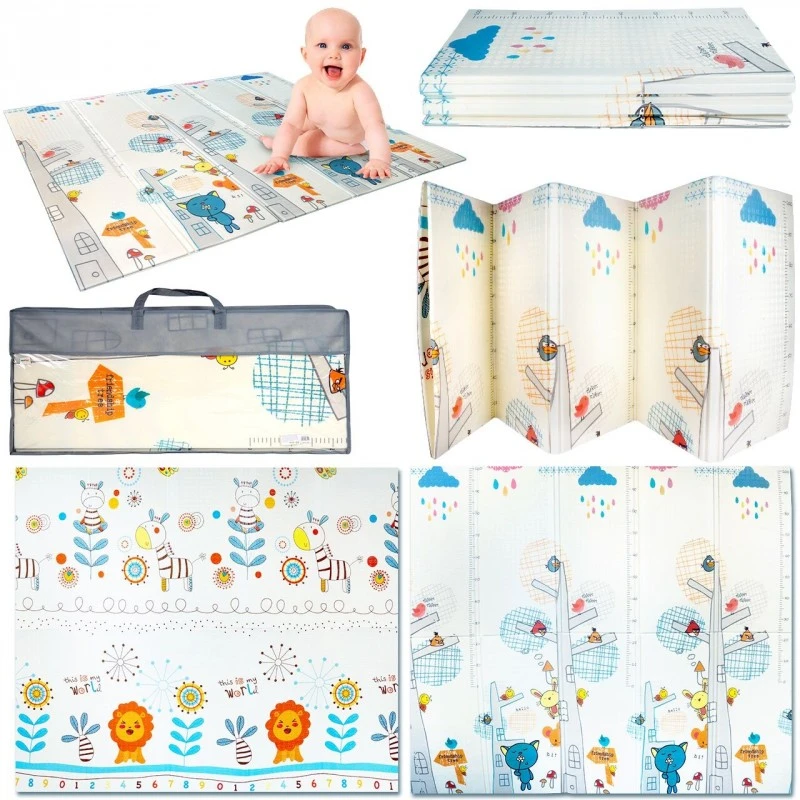 Детски килим MalPlay, Весело настроение, 180 х 200 х 1