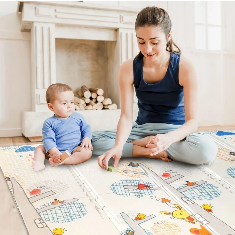 Детски килим MalPlay, Весело настроение, 180 х 200 х 1