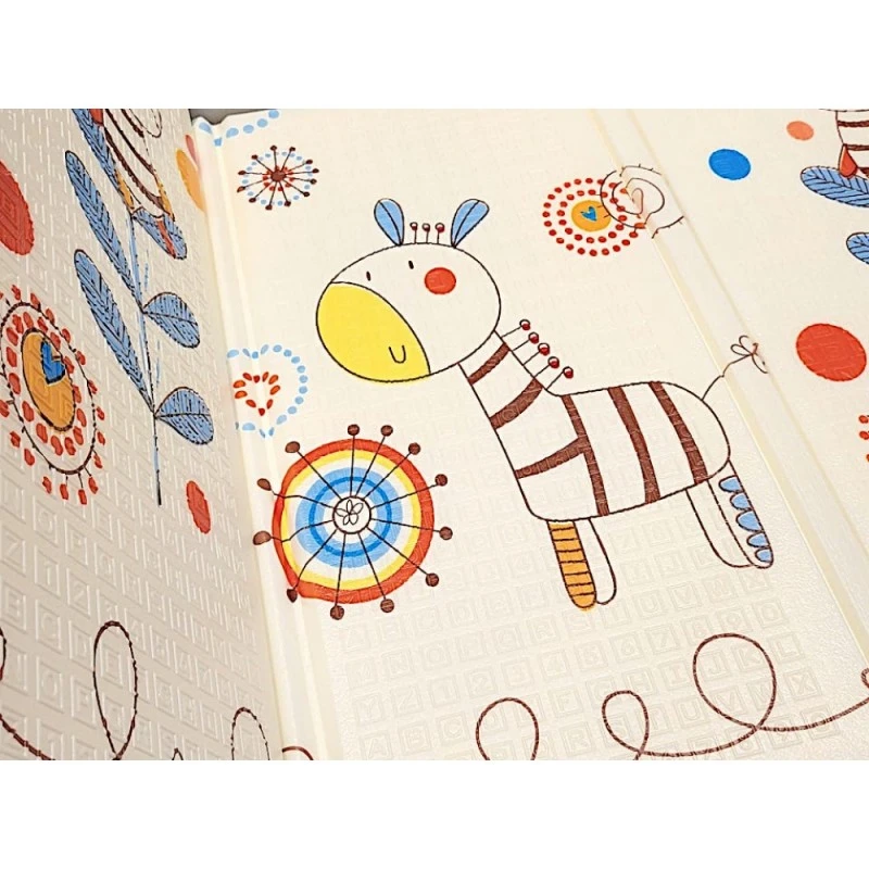 Детски килим MalPlay, Весело настроение, 180 х 200 х 1