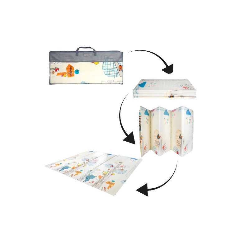 Детски килим MalPlay, Весело настроение, 180 х 200 х 1