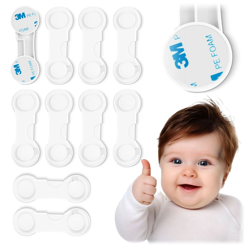 Устройства за заключване, Комплект от 10 броя, Ricokids