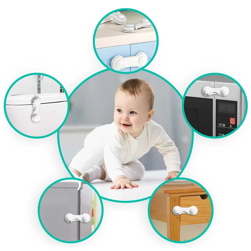 Устройства за заключване, Комплект от 10 броя, Ricokids