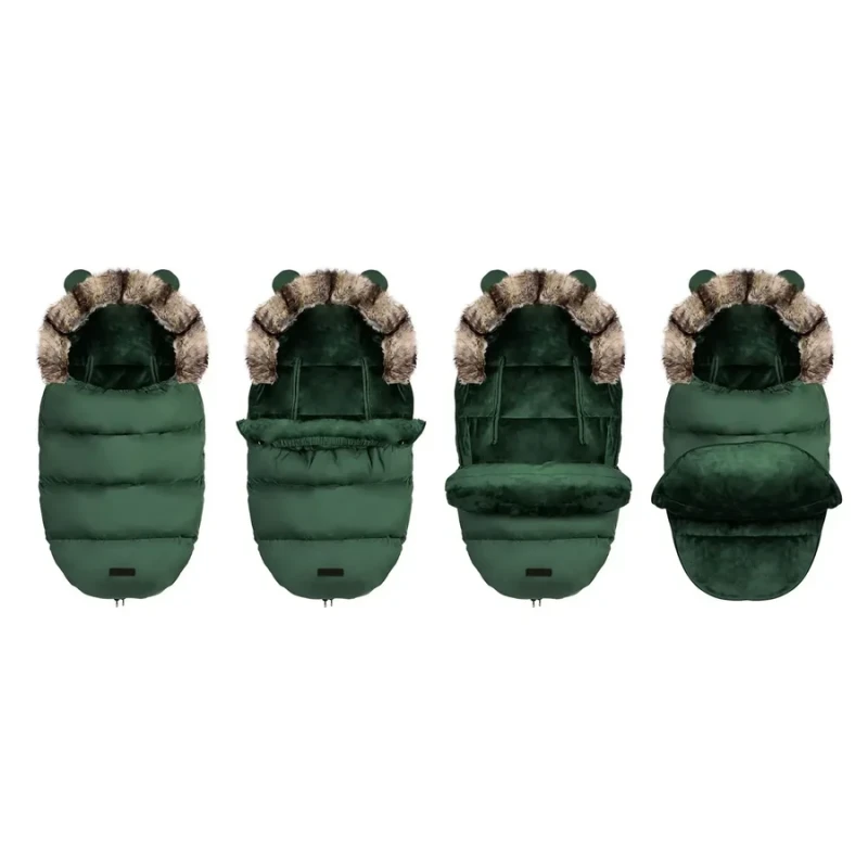 Чувалче за количка Ricokids, Зелен, 95 х 48 cm