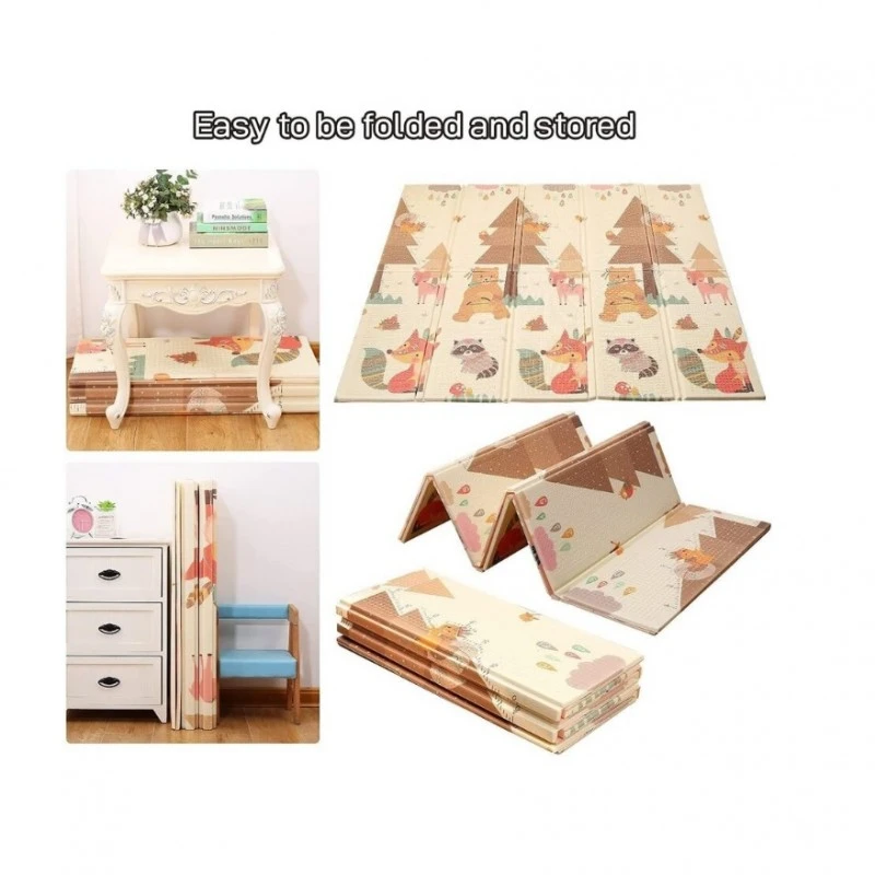 Детски килим за игра Ricokids, Цирк в гората, 180 х 200 х 1