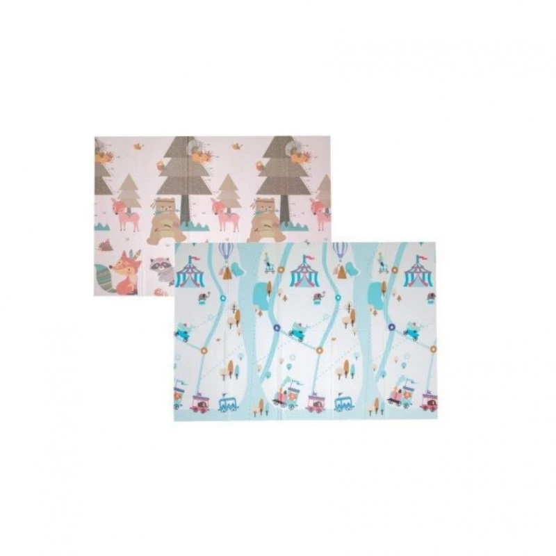 Детски килим за игра Ricokids, Цирк в гората, 180 х 200 х 1