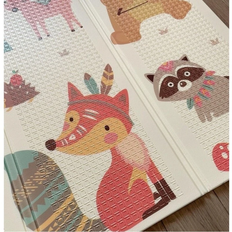 Детски килим за игра Ricokids, Цирк в гората, 180 х 200 х 1