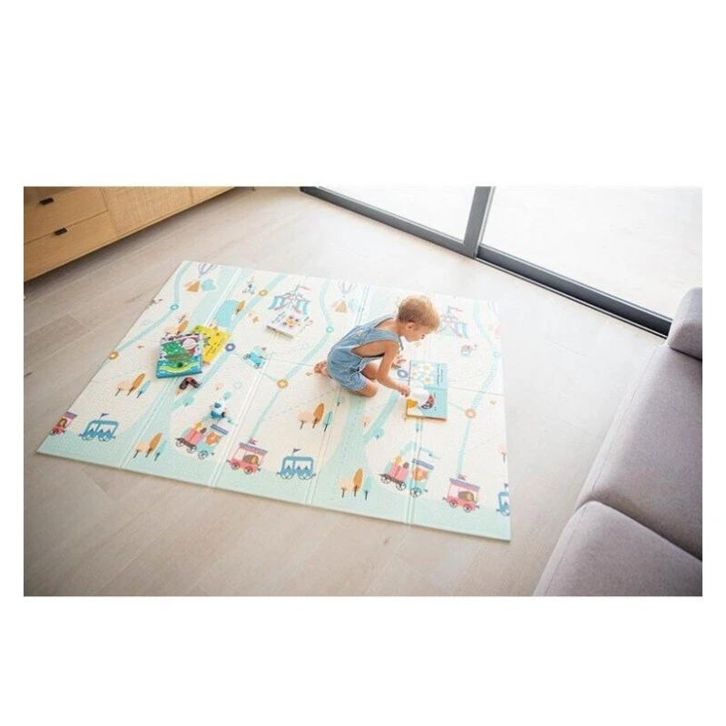 Детски килим за игра Ricokids, Цирк в гората, 180 х 200 х 1