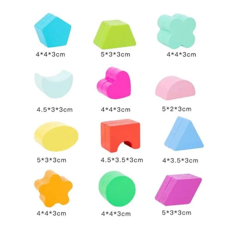 Монтесори дървен сортер с ластици, MalPlay