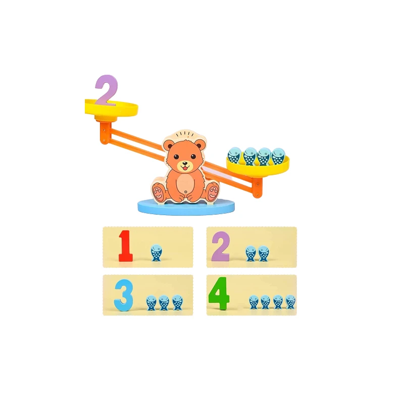 Образователна математическа везна, Монтесори